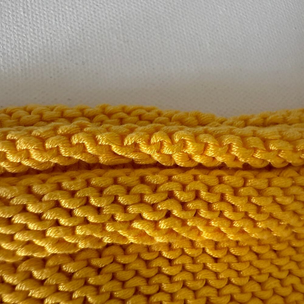 Vintage Handmade Mustard Yellow Roll neck Baby Sweater | 12 months - Picture 4 of 4